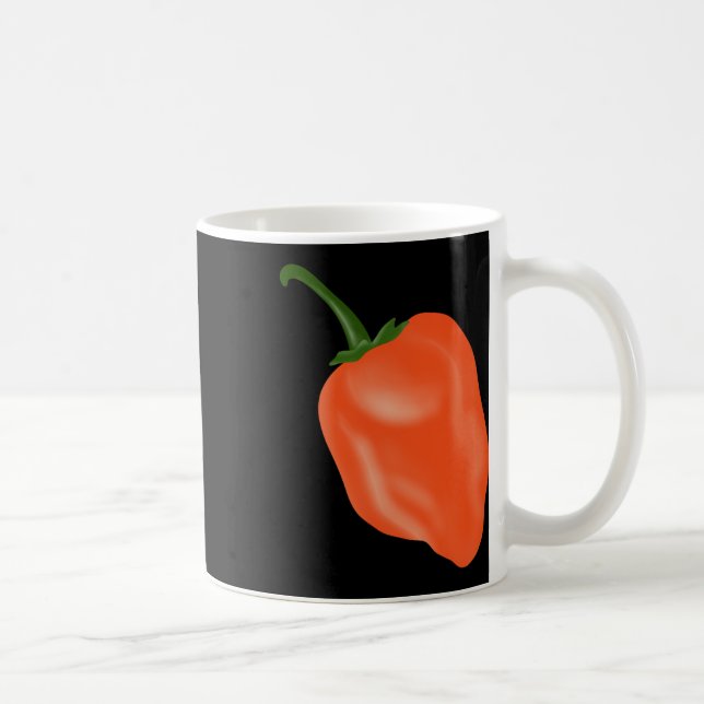 Hanero Chili Pepper Matching Halloween Costume Bir Kaffemugg (Höger)