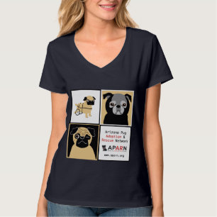 Hanes för kvinnor för APARN-räddingmops Nano T Shirt