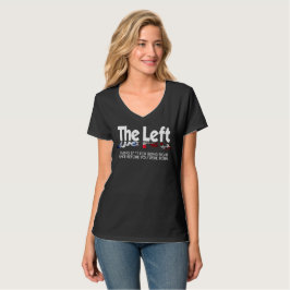 Hanes Nano V-Nacke T-tröja - det vänstert, T-shirt