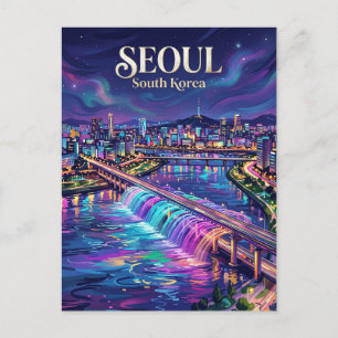 Hanfloden Sydkorea Vykort