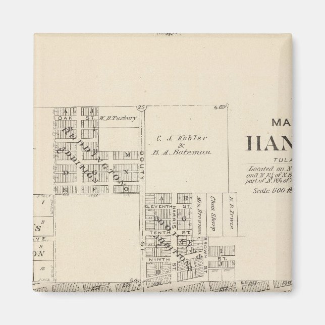 Hanford, Tulare County Magnet (Framsidan)