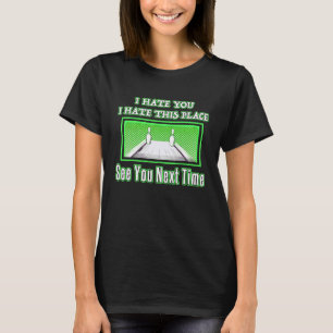 Häng det här Ställe, se nästa gång, midnatt, Laser T Shirt