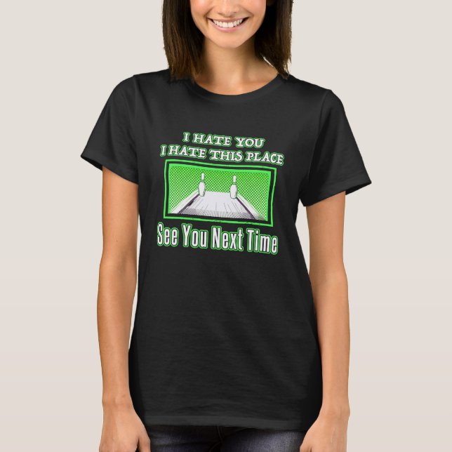 Häng det här Ställe, se nästa gång, midnatt, Laser T Shirt (Framsida)