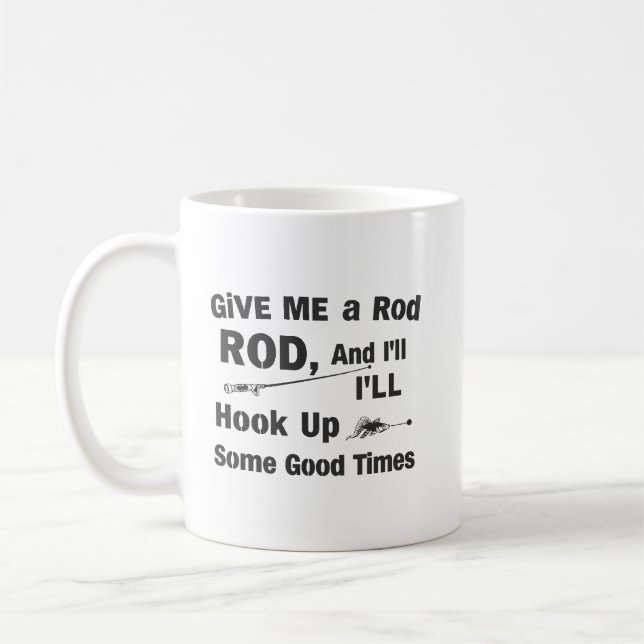 Häng Dig i Några Bra Tider Kaffemugg (Vänster)