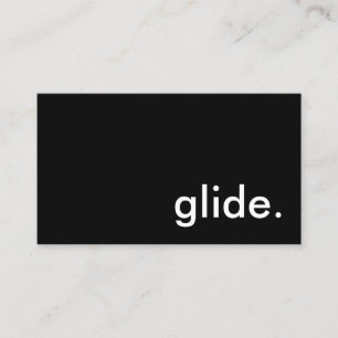 Häng glide. visitkort