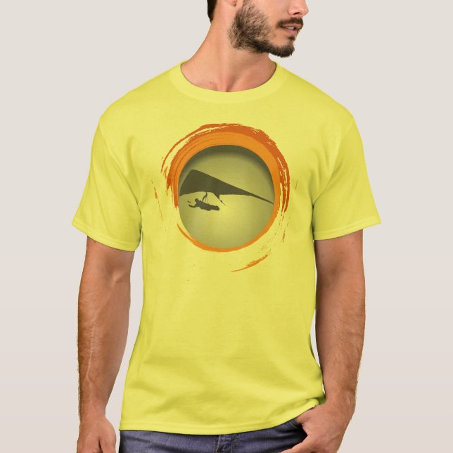 HANG GLIDER HG-17 PontoCentral Tee (Framsida)