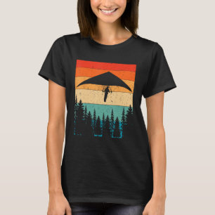 HANG GLIDING COLORFUL VINTAGE 1 T SHIRT