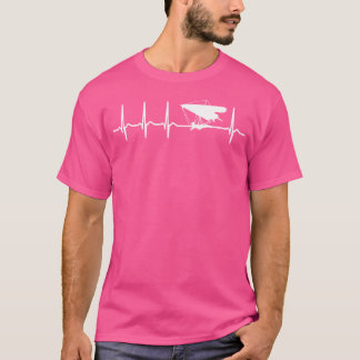 Hang Gliding Heart - Best Humorous Sayings Quotes  T Shirt