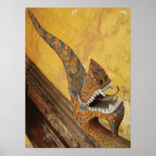 Hang Hod ... Naga i Vientiane, Laos Poster