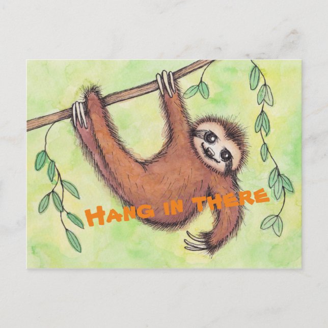 Häng in där - långsamt vykort (Framsida)