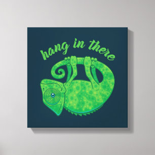 Häng in där Magic Chameleon Canvastryck