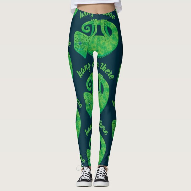 Häng in där Magic Chameleon Leggings (Framsida)