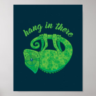 Häng in där Magic Chameleon Poster