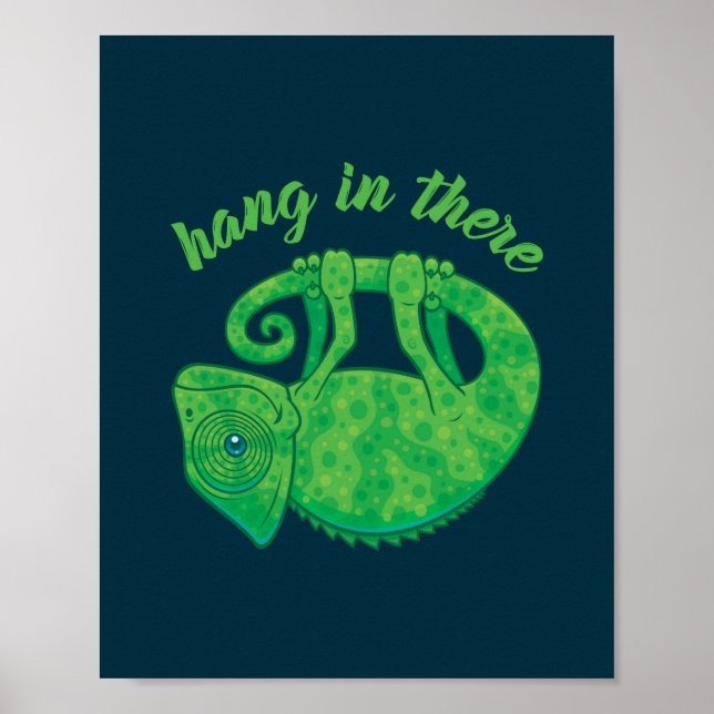 Häng in där Magic Chameleon Poster (Framsidan)