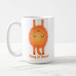 Hang in there cat kaffemugg