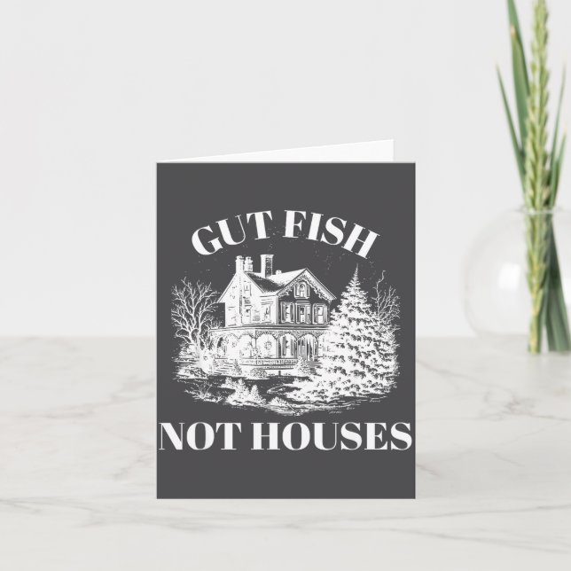 Hang In There It Gets Worse Funny Skeleton  Kort (Framsida)