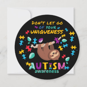 Häng inte fast vid unikhet Personlig autism