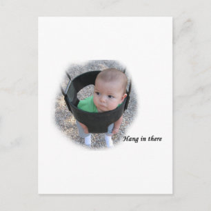 Häng kvar där vykort