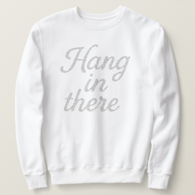 Häng med där T-Shirt Lång Ärmad Tröja (Design framsida)