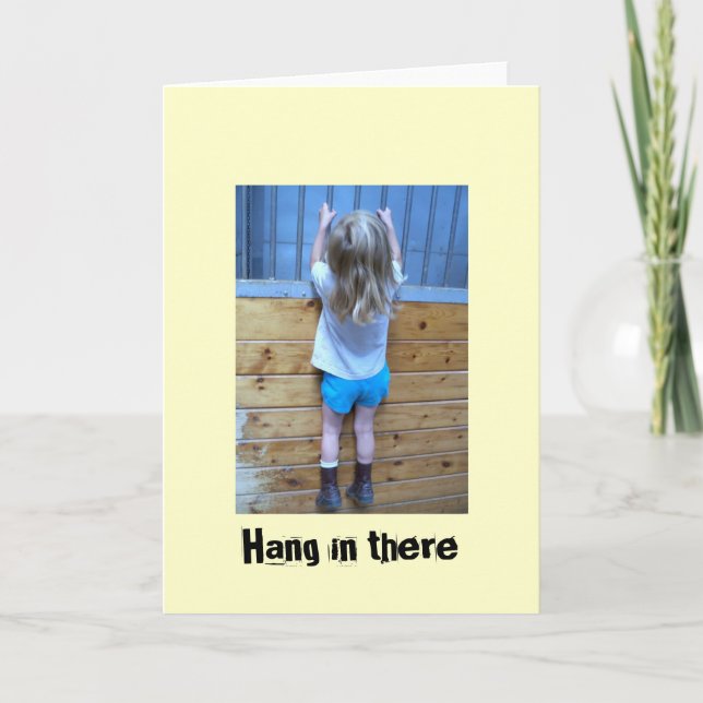 Häng med hälsningskort kort (Framsida)