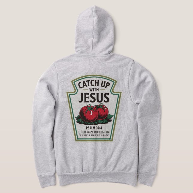 Häng med Jesus T Shirt (Laydown Baksida)
