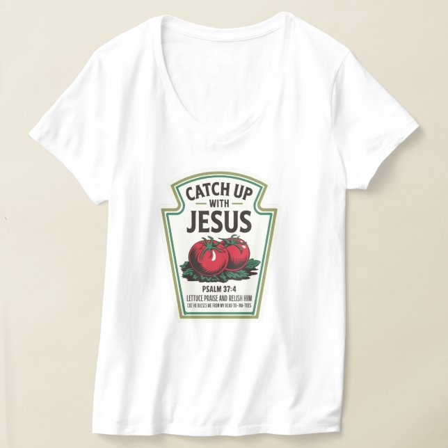 Häng med Jesus T Shirt (Laydown)