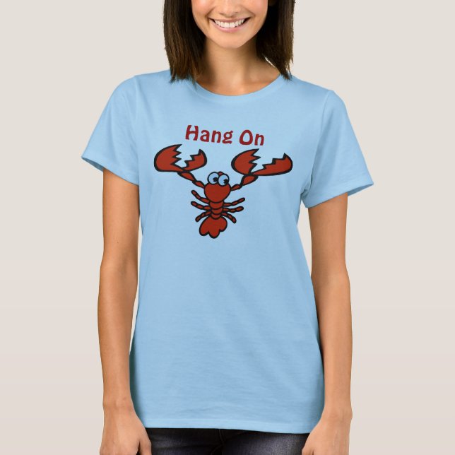Häng ombord på Crayfish Lobster T-shirt (Framsida)