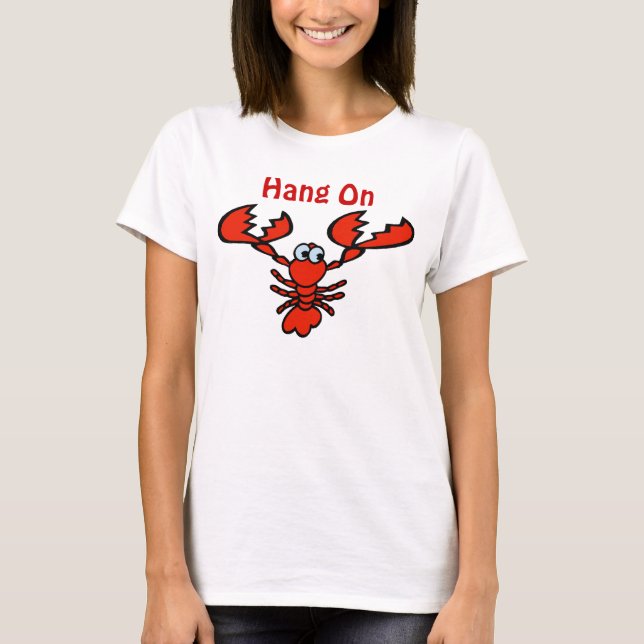 Häng ombord på Crayfish Lobster T Shirt (Framsida)