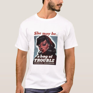 Hänga lös av besvärar tee shirt