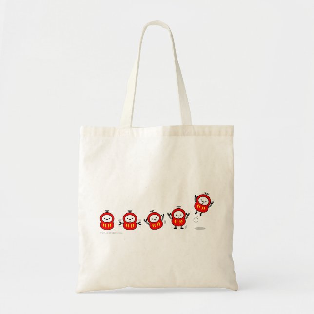 Hänga lös - Daruma robot - Chaaange! Tygkasse (Framsidan)