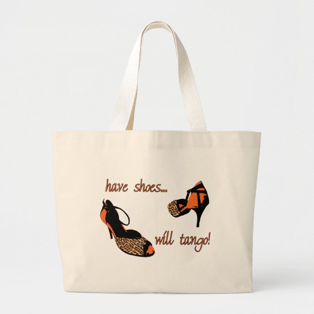 hänga lös har skor jumbo tygkasse (Framsidan)