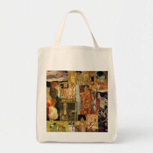 Hänga lös Klimt Collage 2 Tygkasse