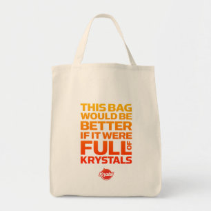 Hänga lös skulle är bättre om fullt av Krystal Tygkasse