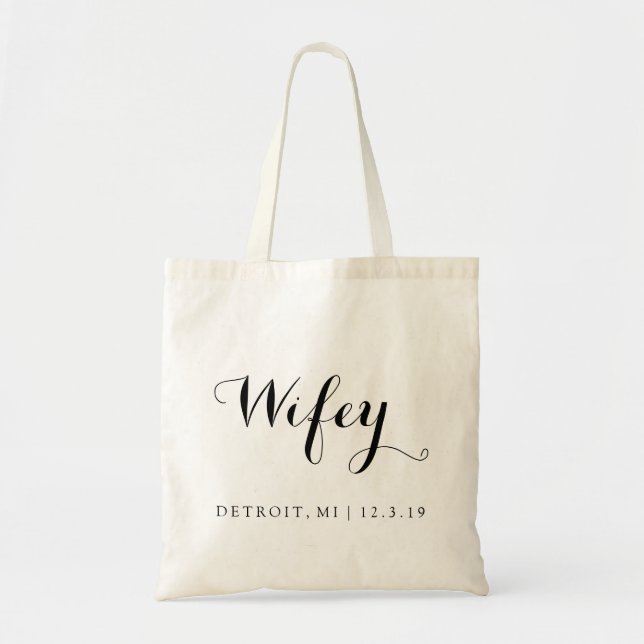 Hänga lös | Wifey Tygkasse (Framsidan)