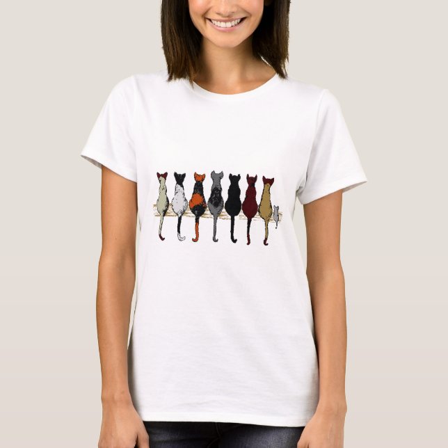 Hänga med de stora pojkarna tee shirt (Framsida)