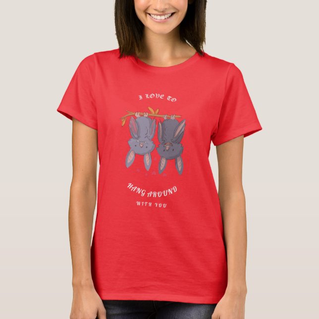 Hänga med dig t shirt (Framsida)