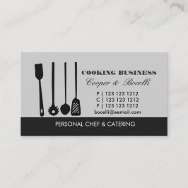 Hänga ut den pasta böjde spateln, skedUtensils Visitkort