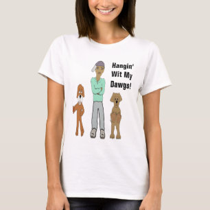 Hänga ut t-shirt