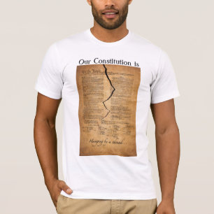 Hänga vid en tråd t-shirt