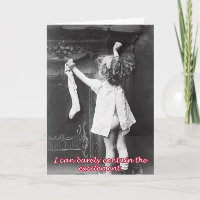 Hängande ett lager, ett julkort helgkort (Framsida)