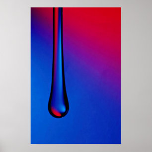 Hängande glass pinne poster