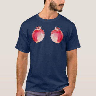 Hängande granatäpple t shirt