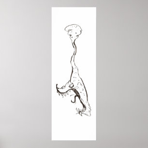 "Hängande Head" affisch