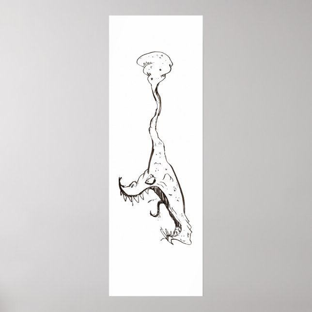 "Hängande huvud" Poster (Framsidan)