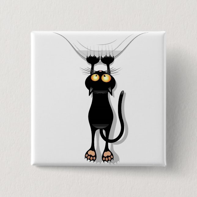 Hängande katt knapp (Framsida)