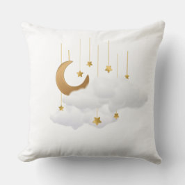 Hängande mån & stjärnor moln Ramadan kudde