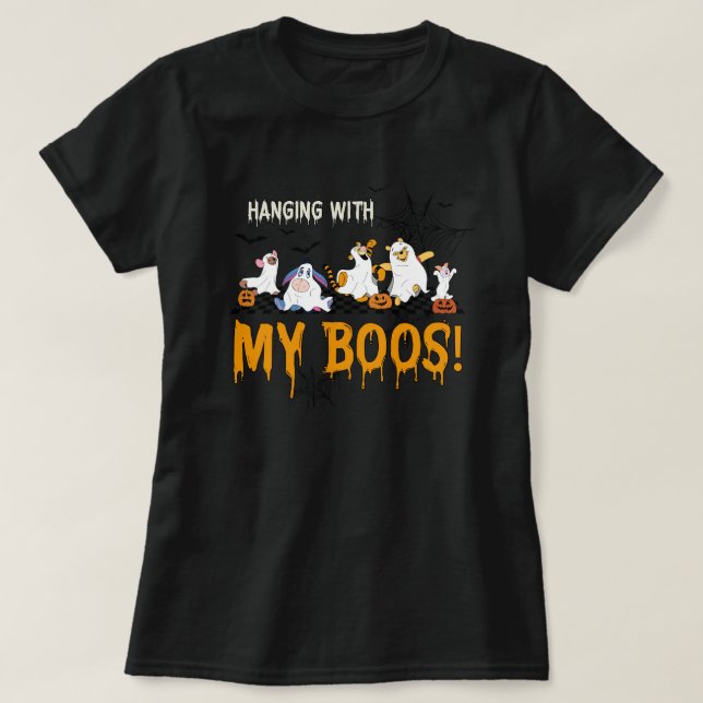 hängande med min boo pooh t shirt (Design framsida)