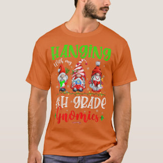 Hängande med min fjärde nomies Julafton Ljus Gnom T Shirt