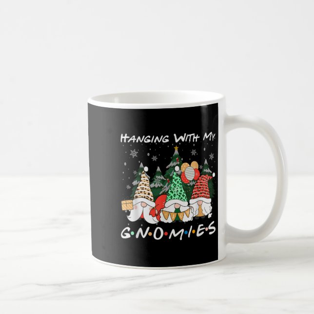 Hängande med min Gnomies-julfamiljen Paj Kaffemugg (Höger)