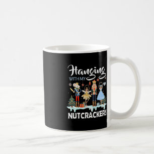 Hängande med min Nutcrackers Squad-julklapp Kaffemugg